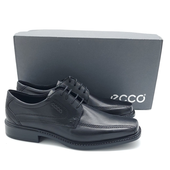 ECCO Men\'s New Jersey Lace-Up Dress Shoes Black Leather 51514 Size 6-6.5 EU 40 main image 5